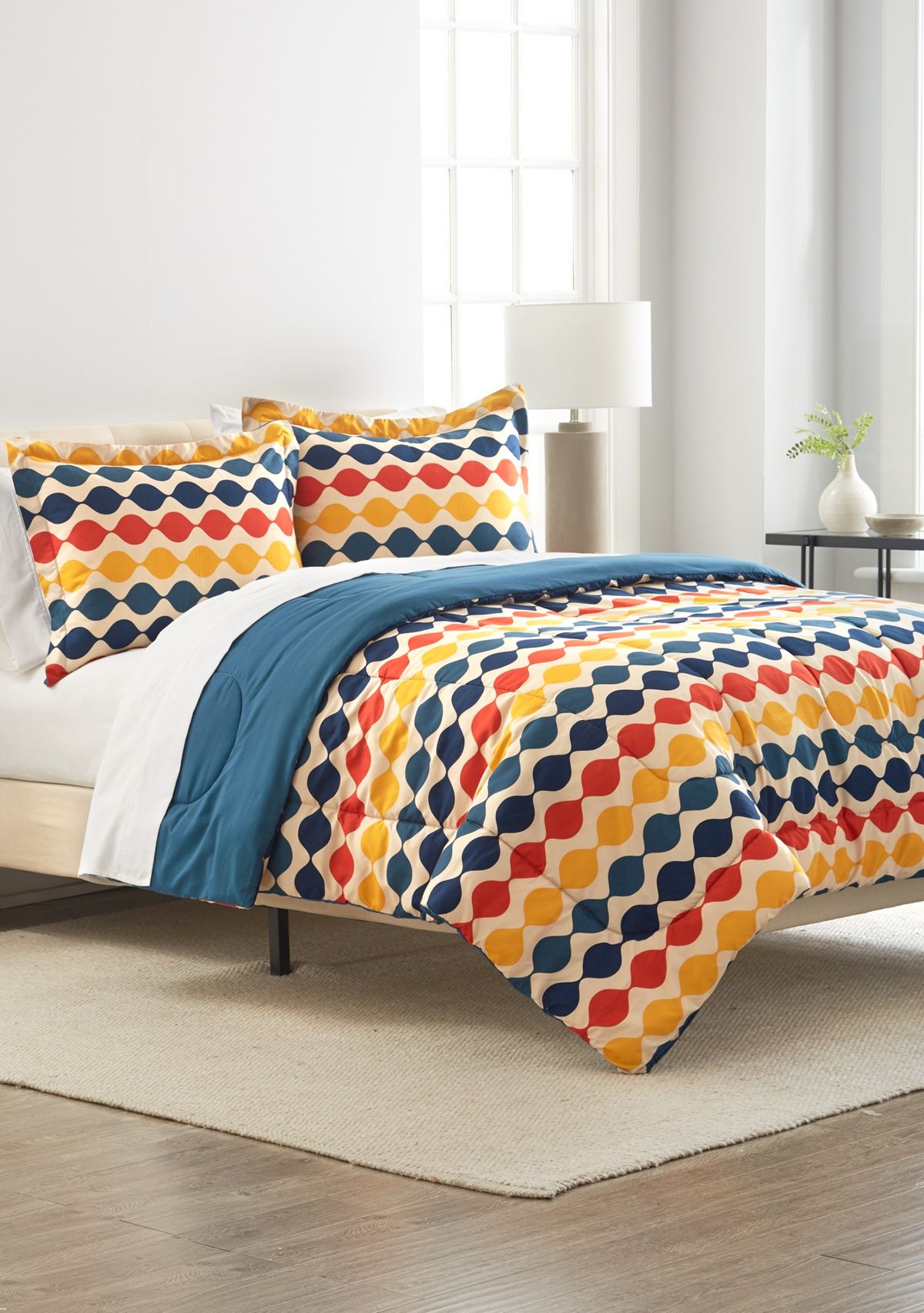 Geometric Comforter Set