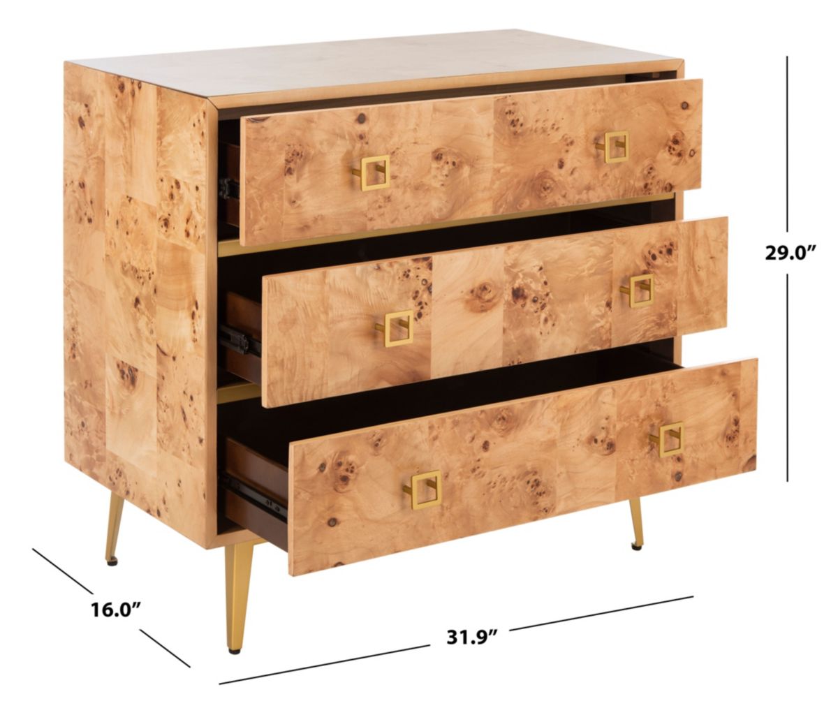 Katia 3 Drawer Chest