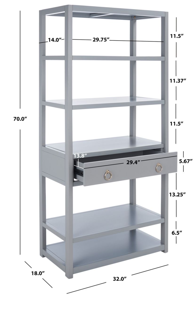 Johni 5 Shelf Etagere