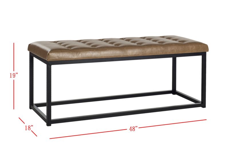Reynolds Velvet Bench