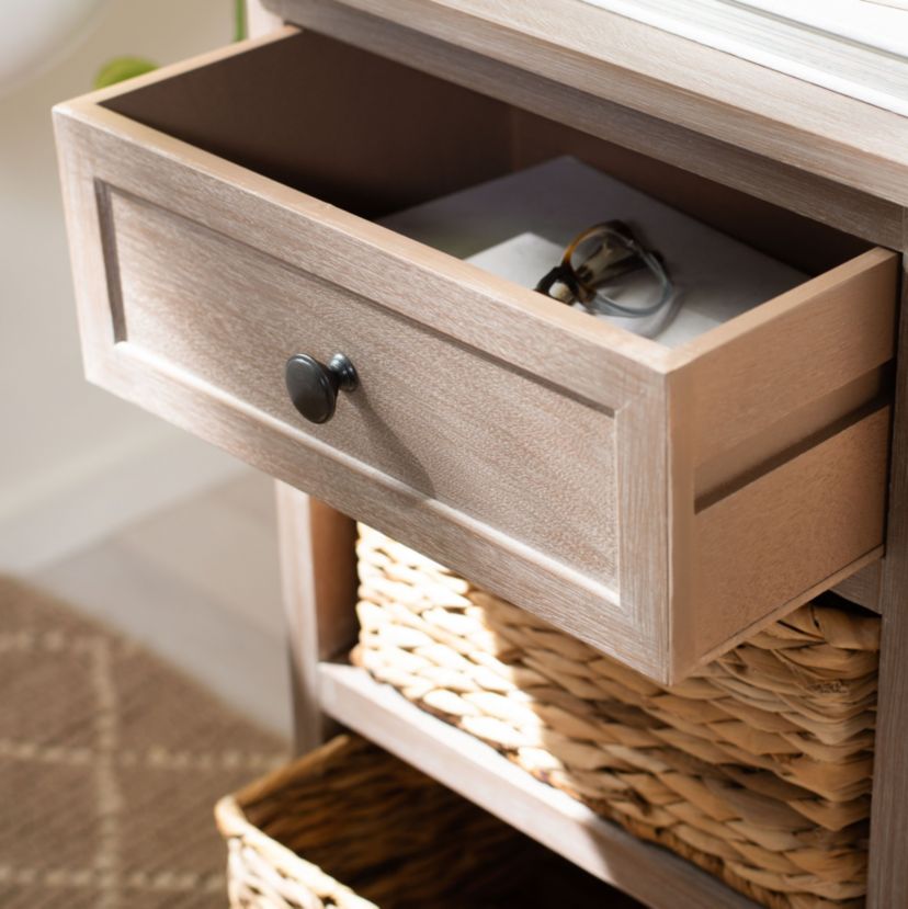 Carrie Storage Side Table