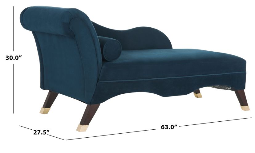 Caiden Vevlet Chaise