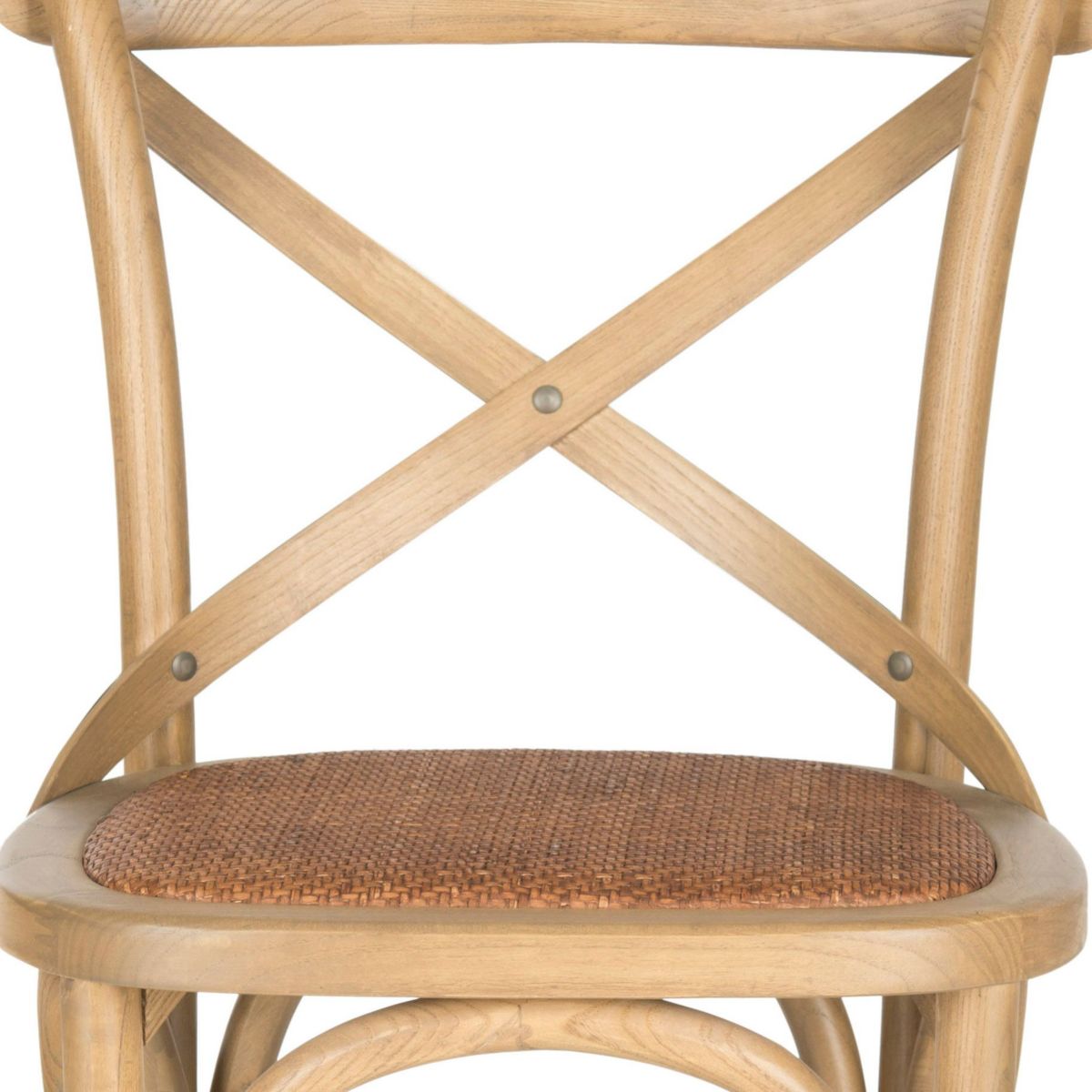 Franklin X Back Bar Stool