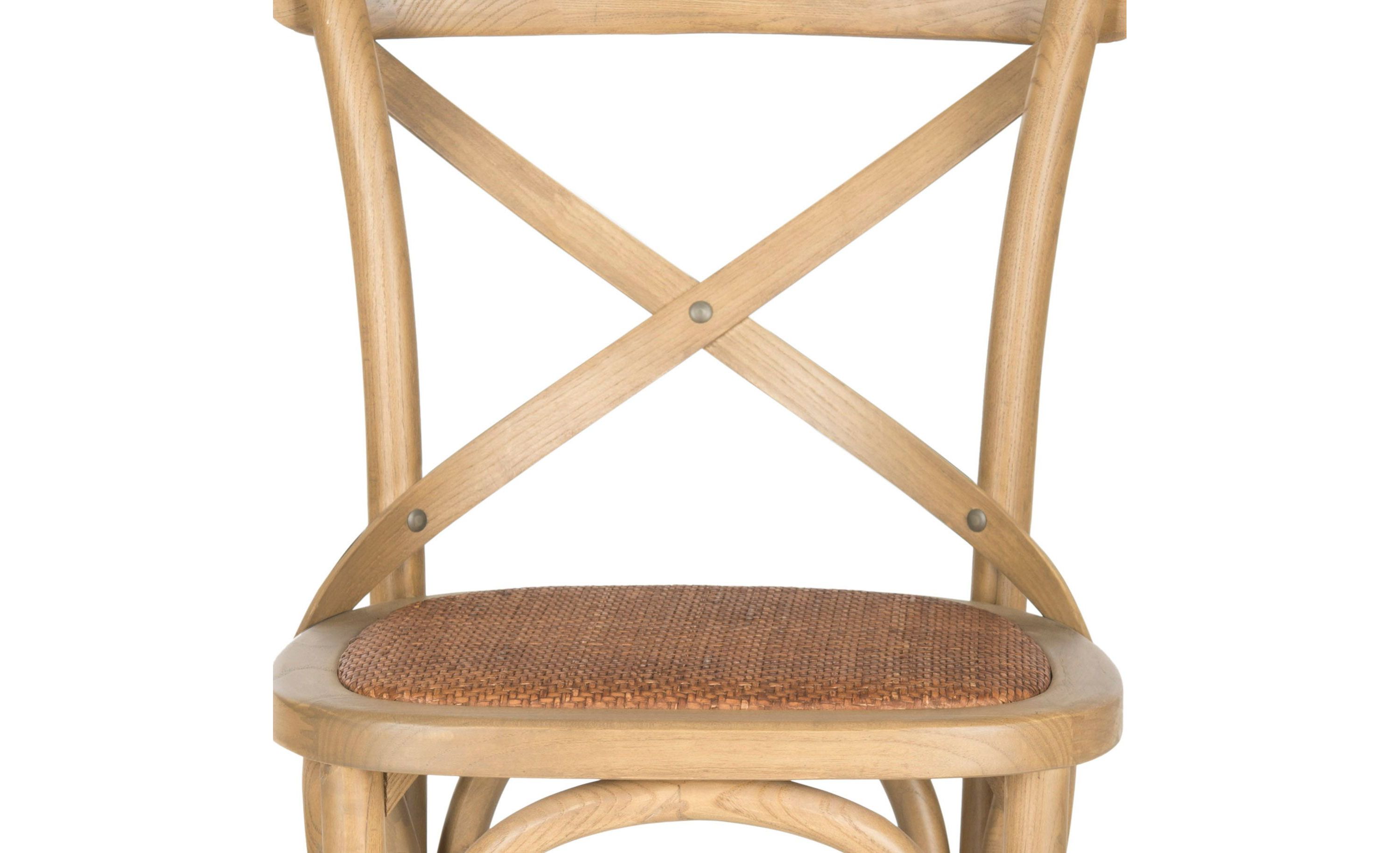 Franklin X Back Bar Stool