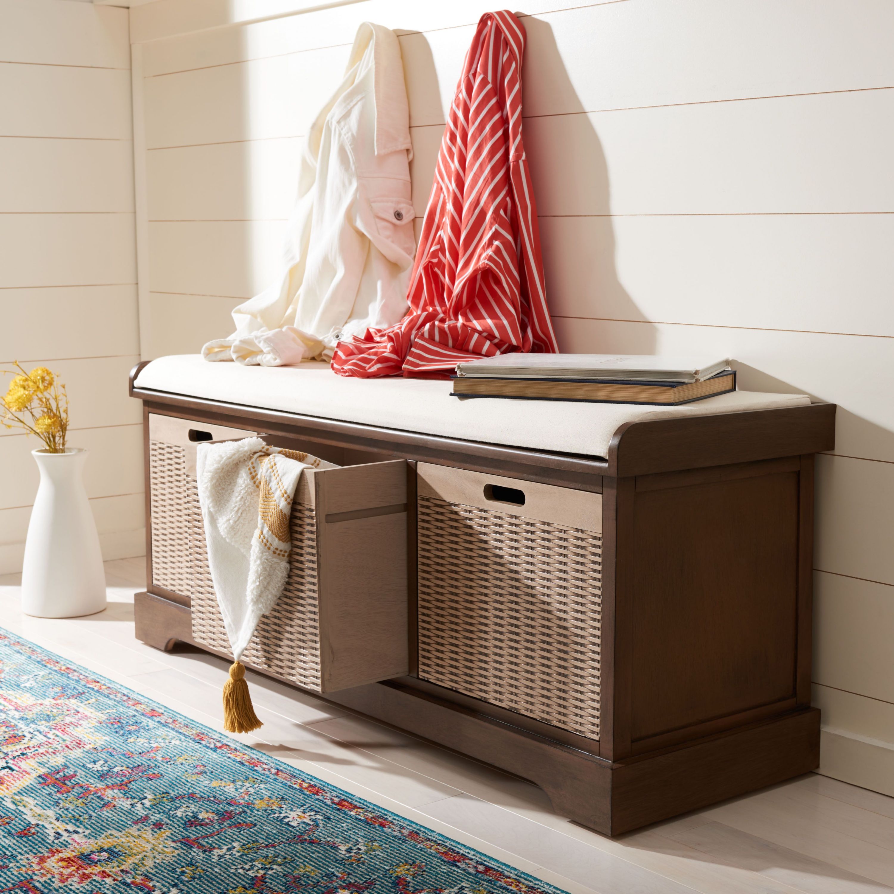 Landers 3 Drawer Bench