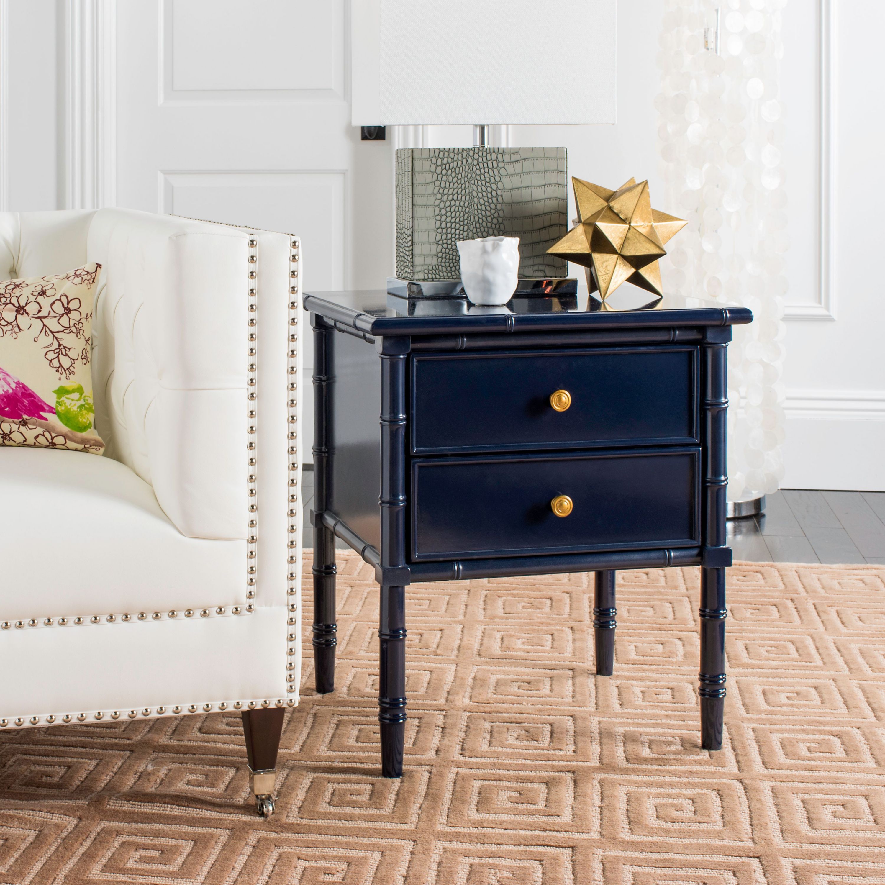 Mina Bamboo Nightstand