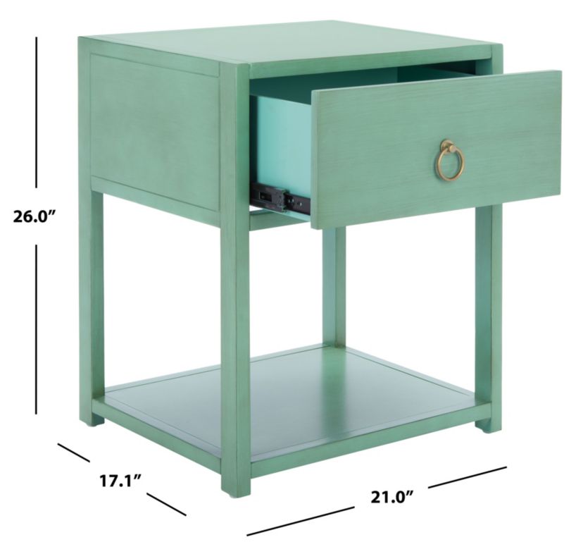 Yudi Shelf Nightstand