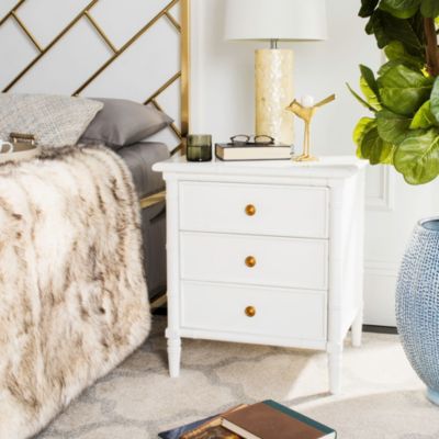 Safavieh Mina 3 Drawer Nightstand