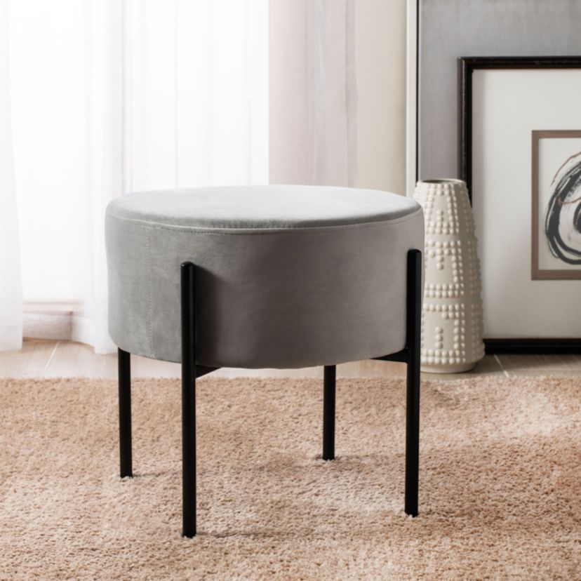 Lisbon Round Ottoman
