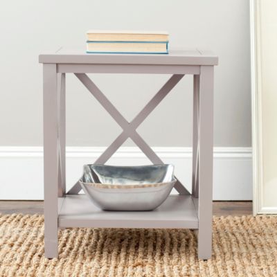 Safavieh Candence End Table, Grey