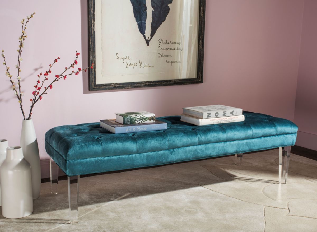 Abrosia Tufted Bench