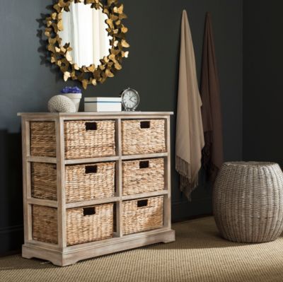 Safavieh Keenan Storage Chest, White