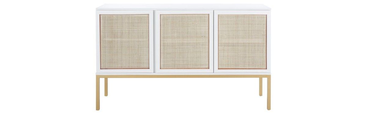Zadie 2 Shelf Rattan Sideboard