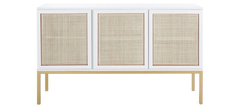 Zadie 2 Shelf Rattan Sideboard