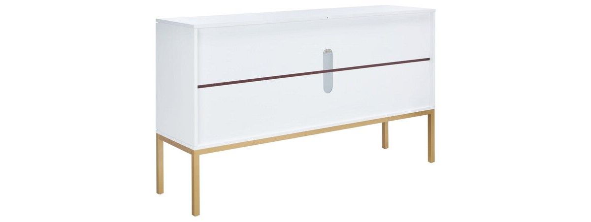 Zadie 2 Shelf Rattan Sideboard
