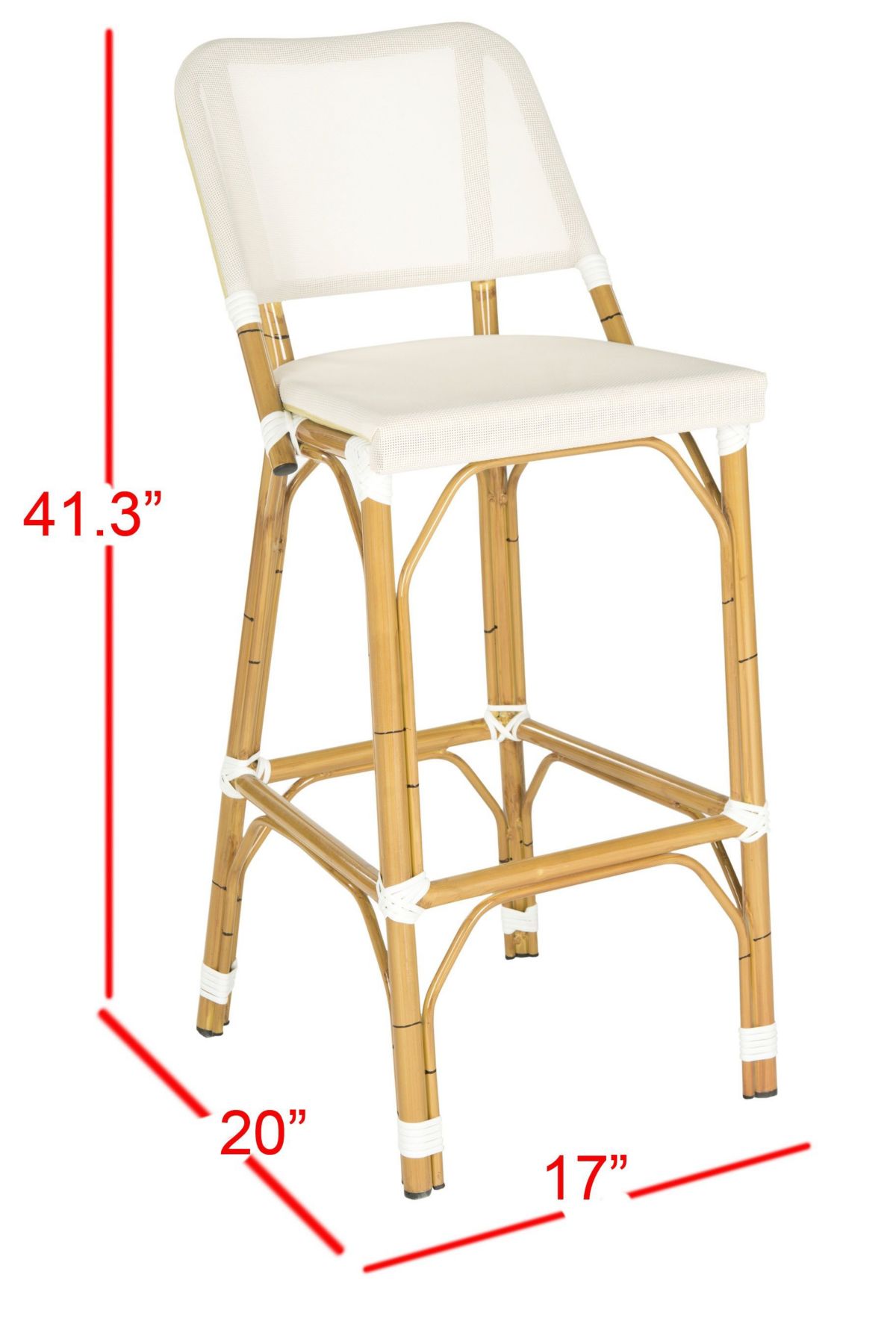 Deltana Bar Stool Brown