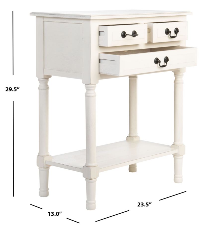 Primrose 3 Drawer Console