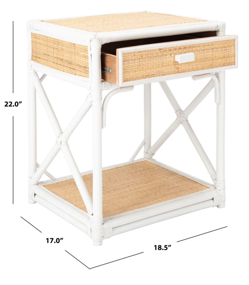 Bali 1 1 Shelf Nightstand