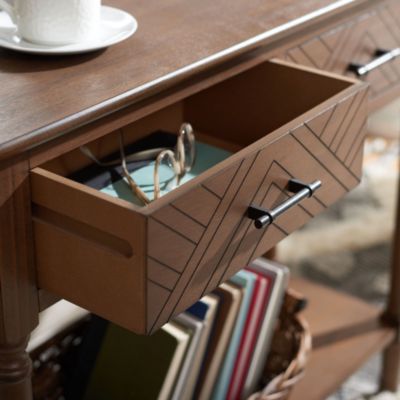 Safavieh Peyton Console Table, Brown