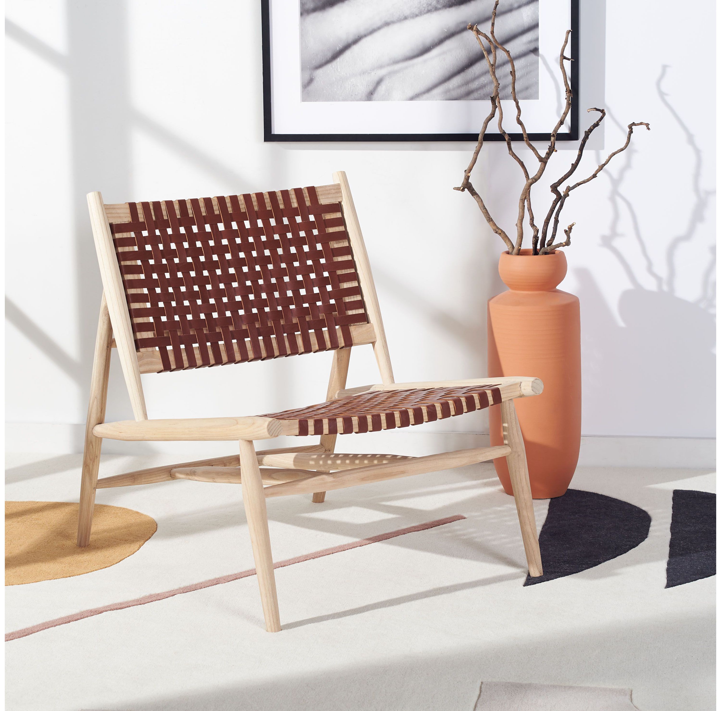 Soleil Woven Accent Chair