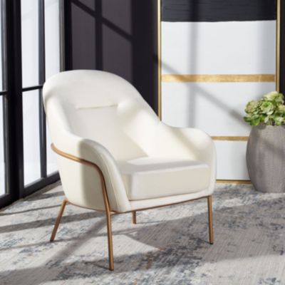 Safavieh Eleazer Velvet Chair