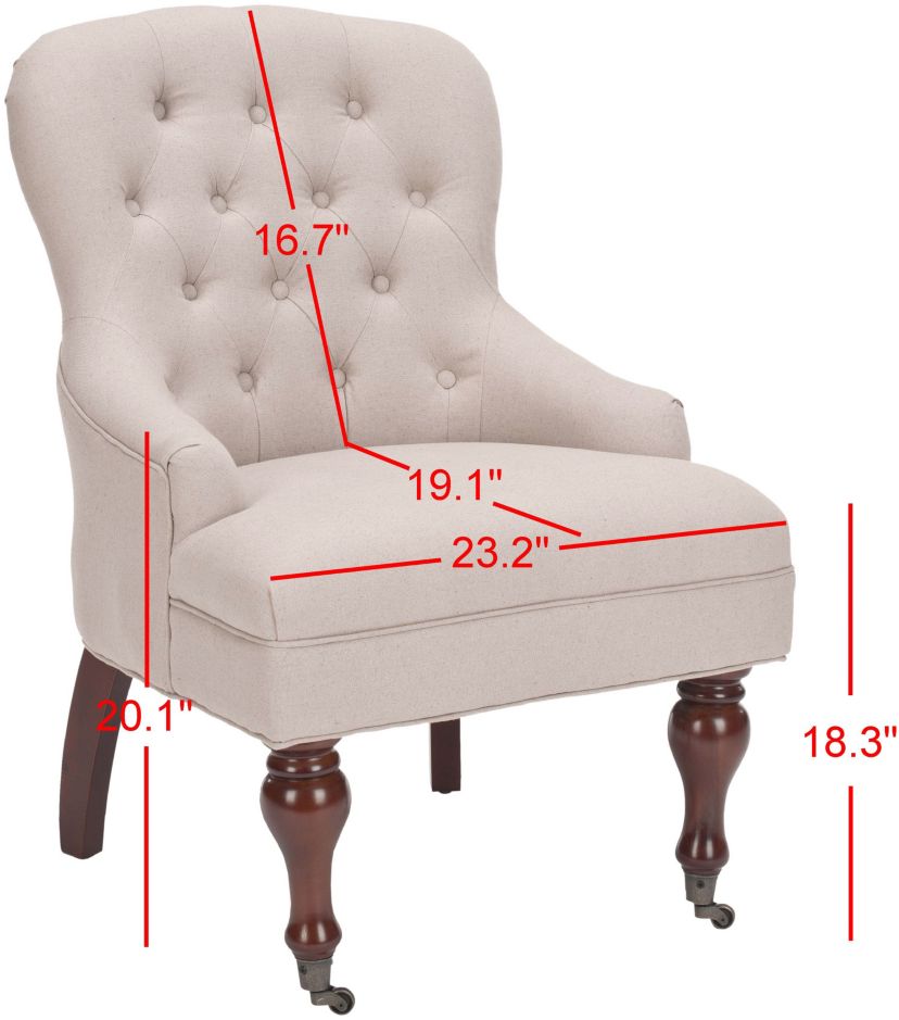 Falcon Tufted Arm Chair