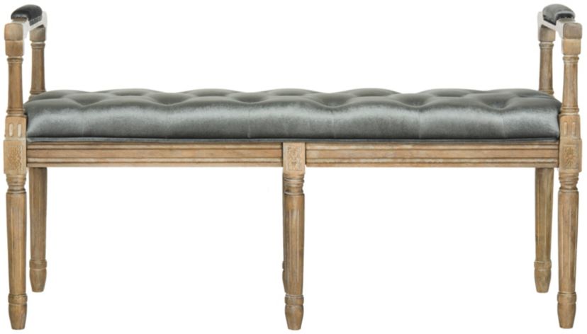 Raiden Velvet Oak Bench