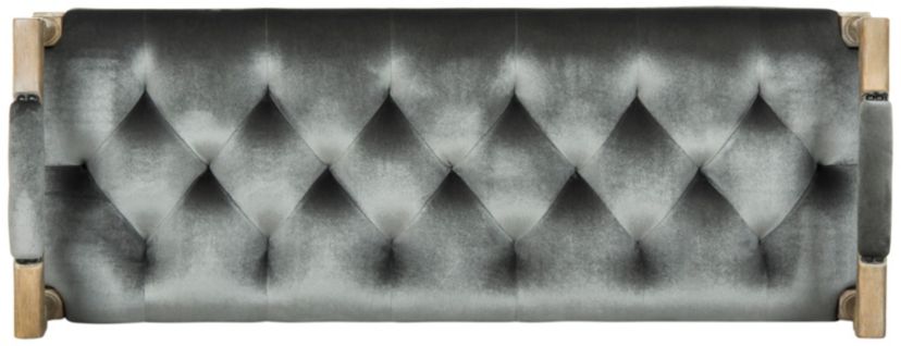 Raiden Velvet Oak Bench