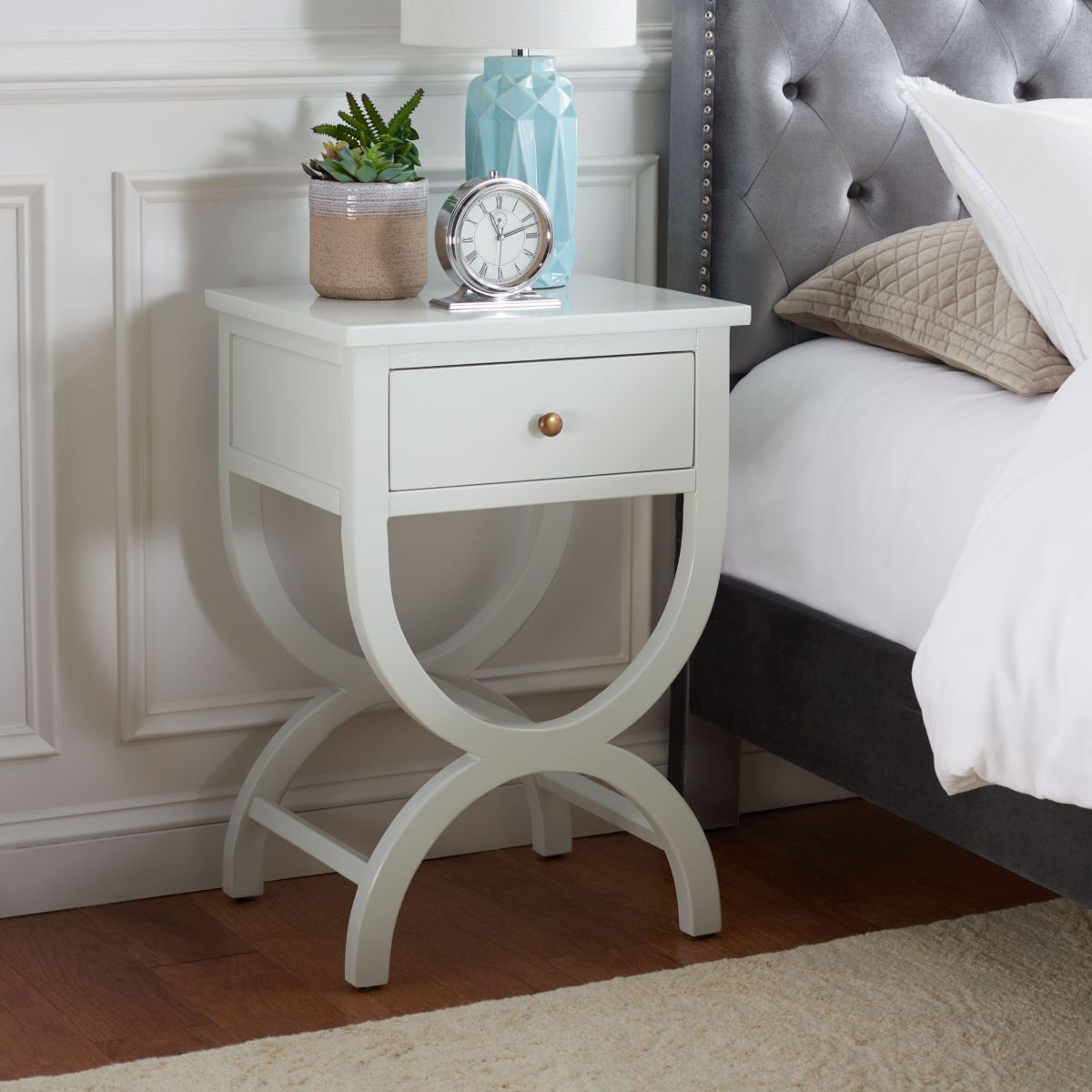 Maxine Accent Table With Storage Drawer