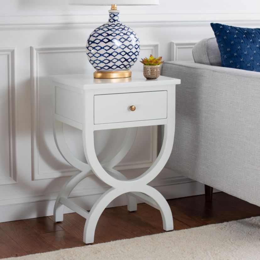 Maxine Accent Table With Storage Drawer