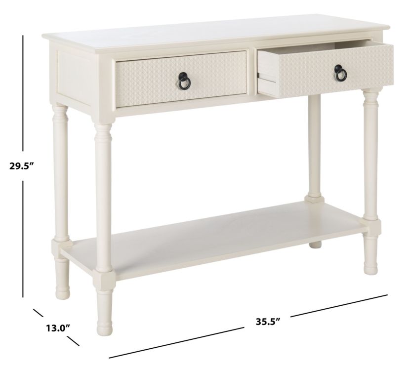 Haines 2Drw Console Table