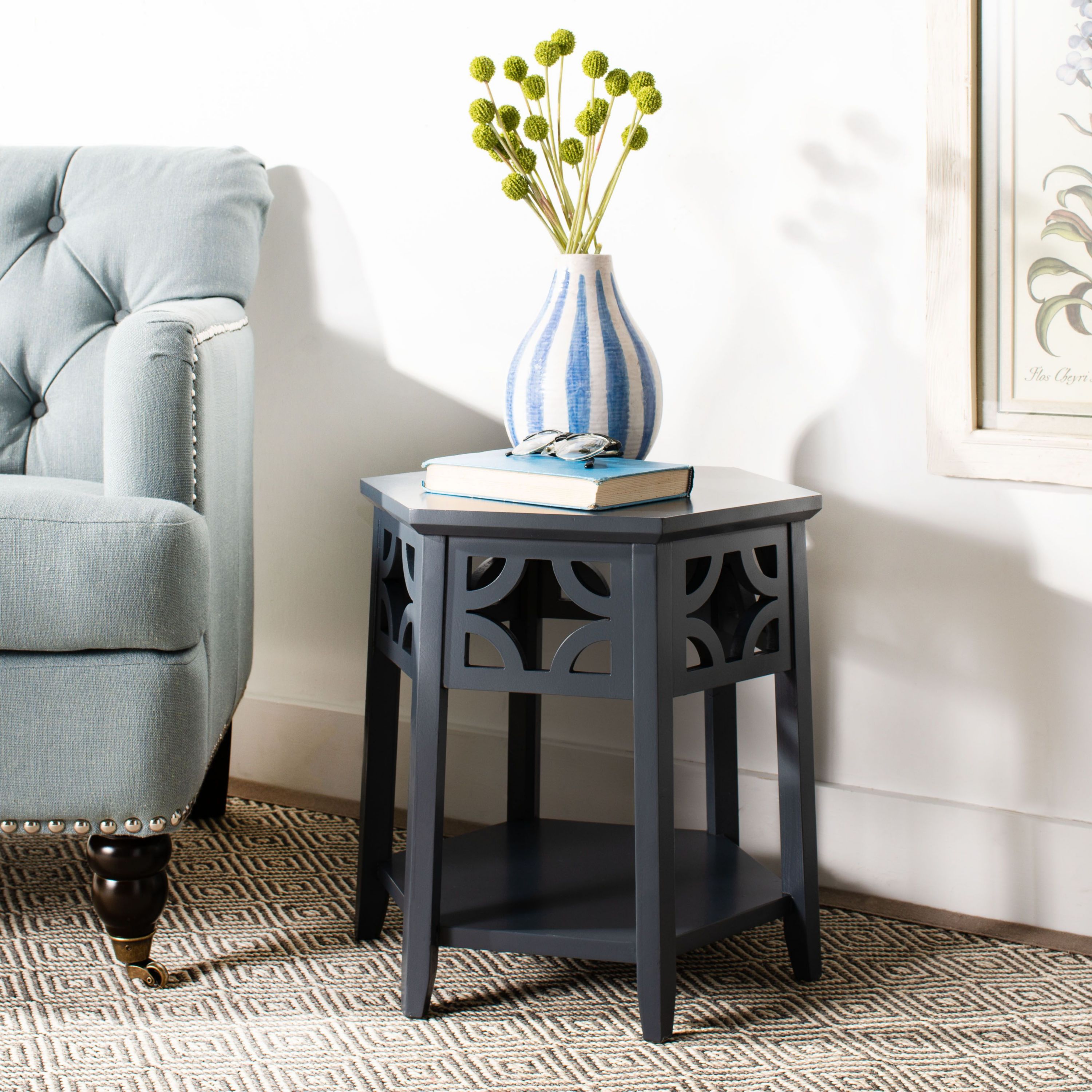 Connor Hexagon End Table