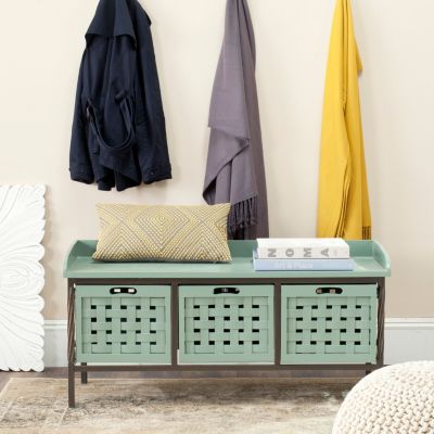 Safavieh Isaac Storage Bench