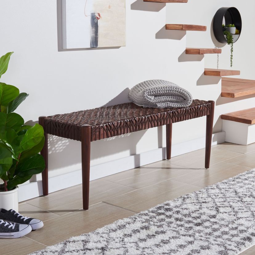 Bandelier Weave Bench