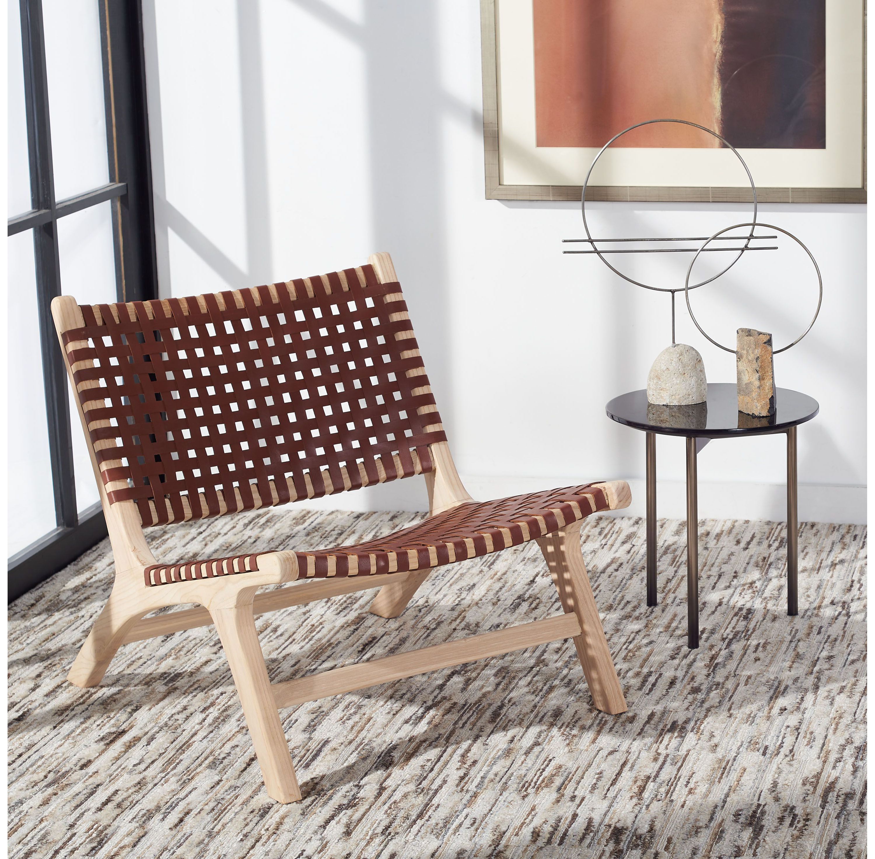 Luna Woven Accent Chair