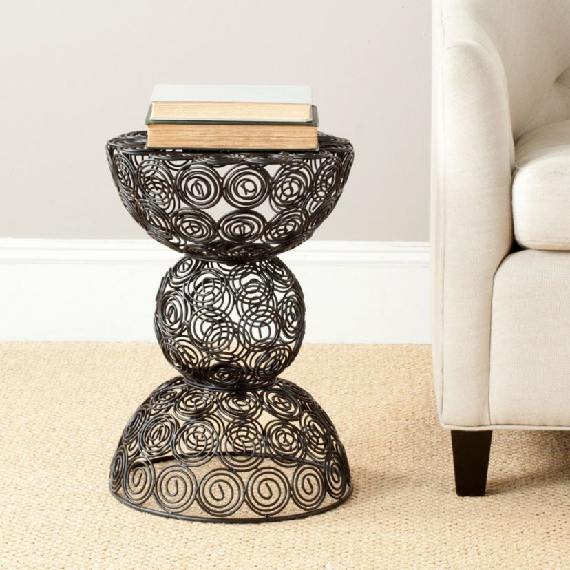 Leila Iron Wire Stool