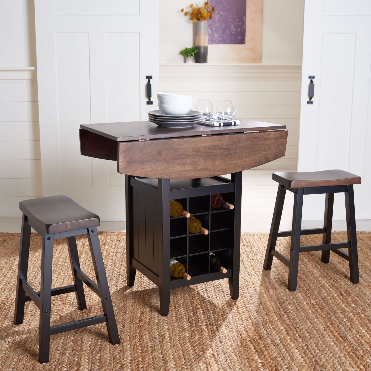 Casey Drop Leaf Table Set