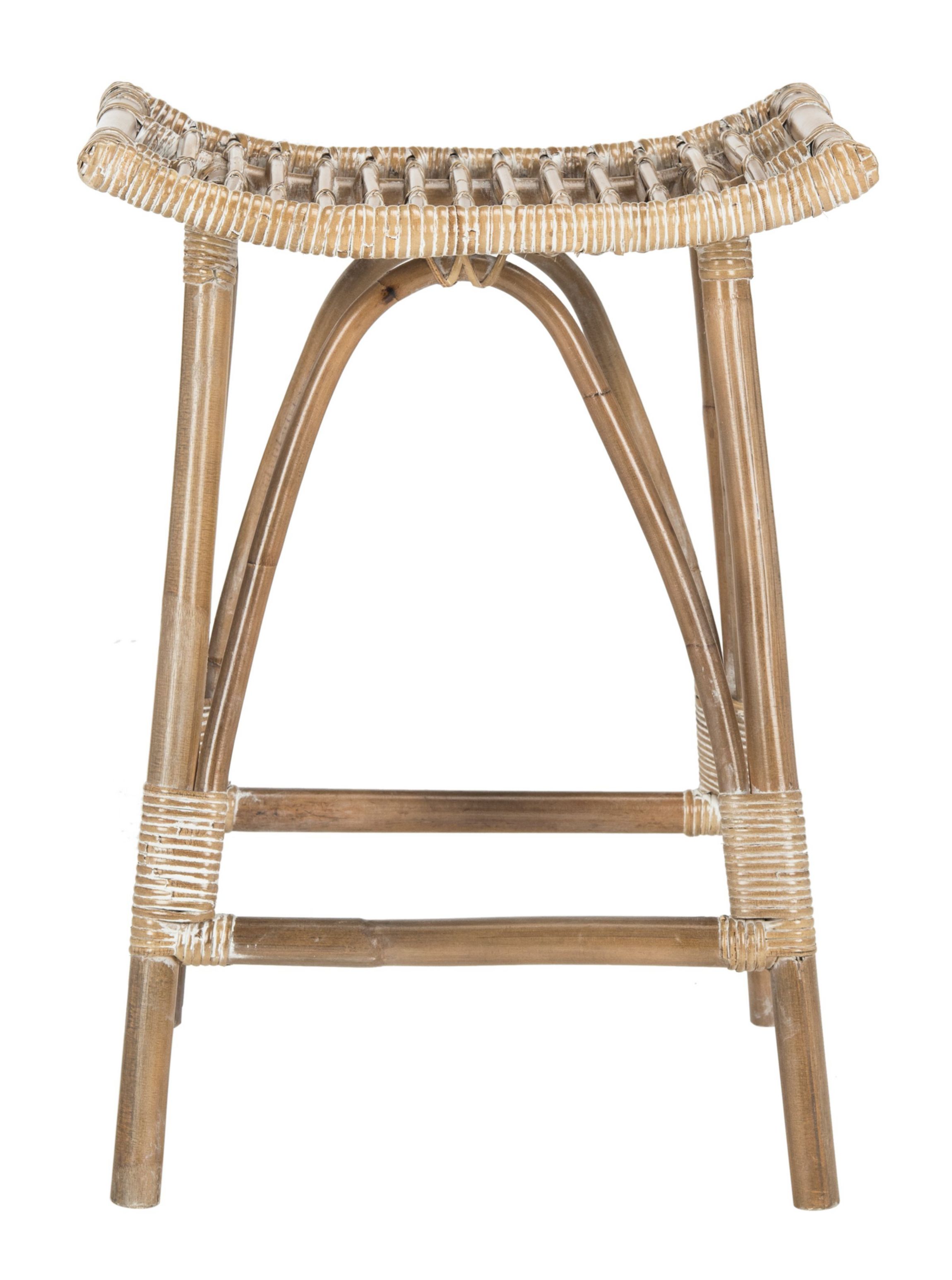 Leda Rattan Counter Stool