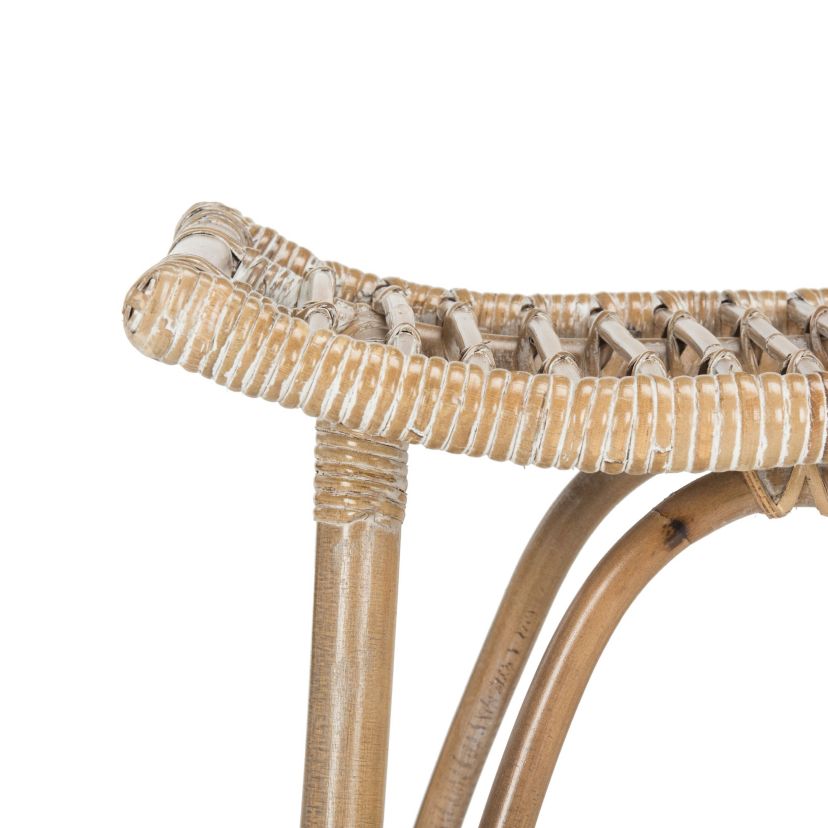 Leda Rattan Counter Stool