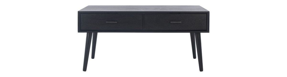 Mozart Mid Century 2 Drawer Coffee Table