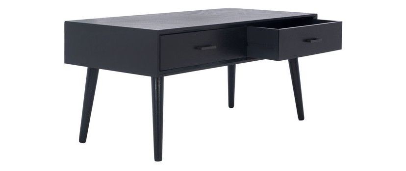 Mozart Mid Century 2 Drawer Coffee Table