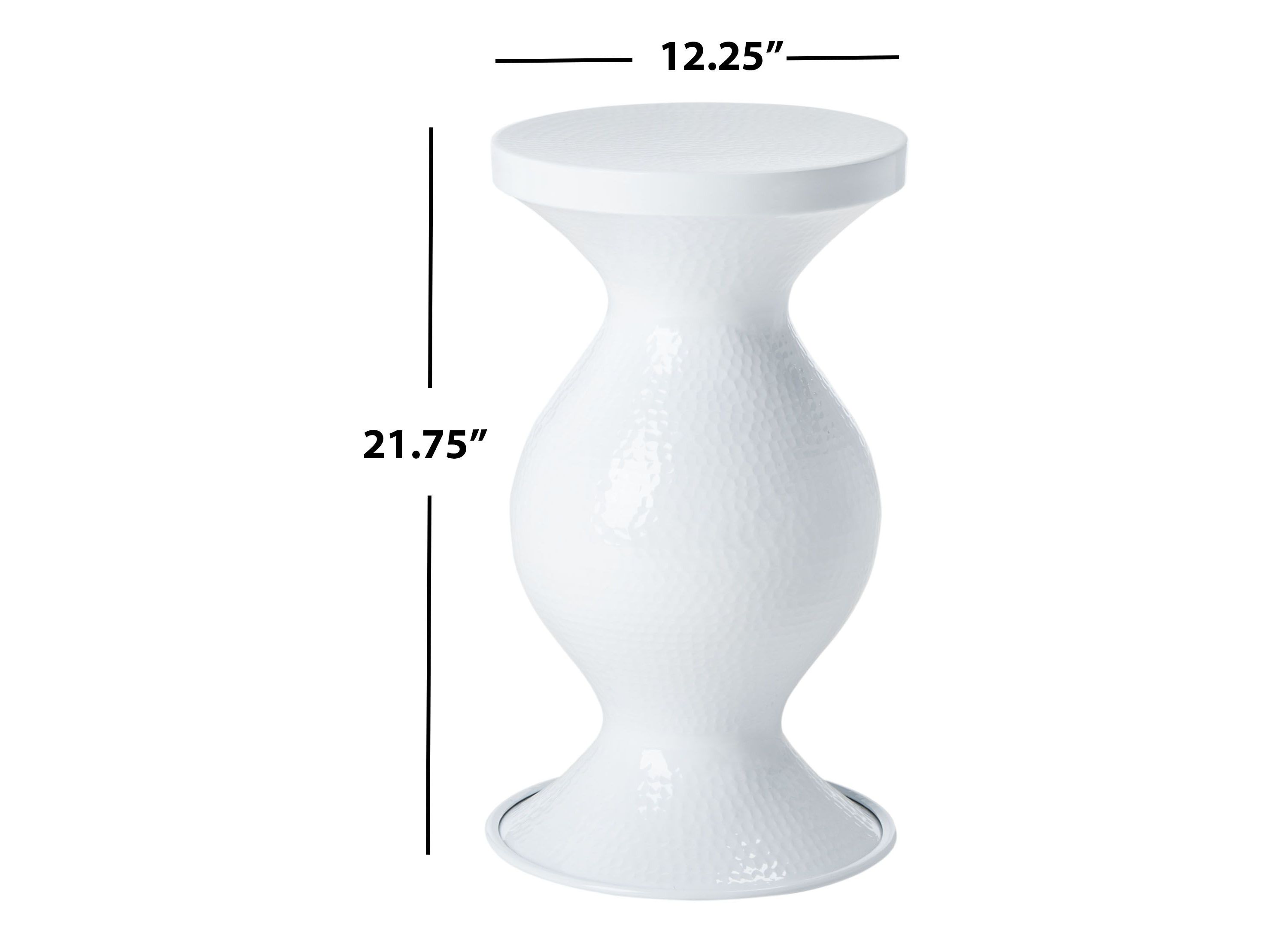 Safavieh Radium Hammered Stool | Belk