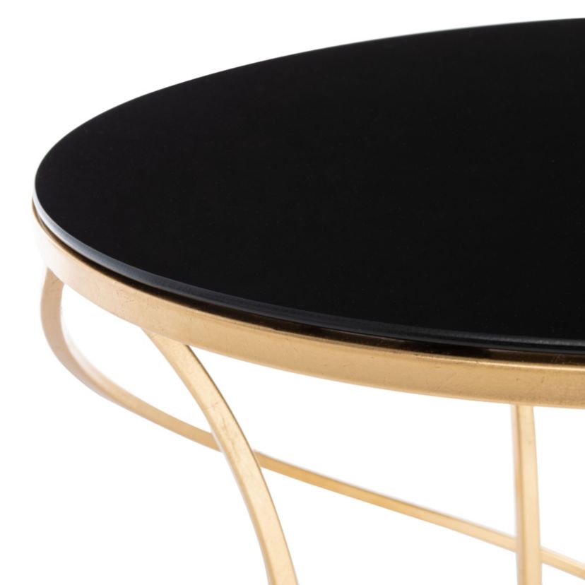 Cagney Glass Accent Table