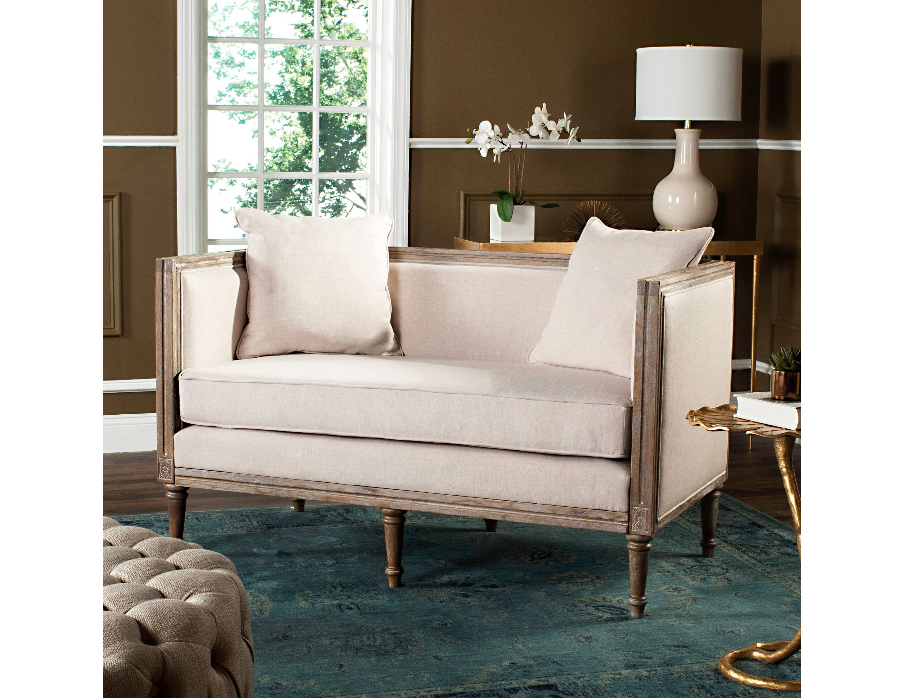 Leandra Rustic Settee