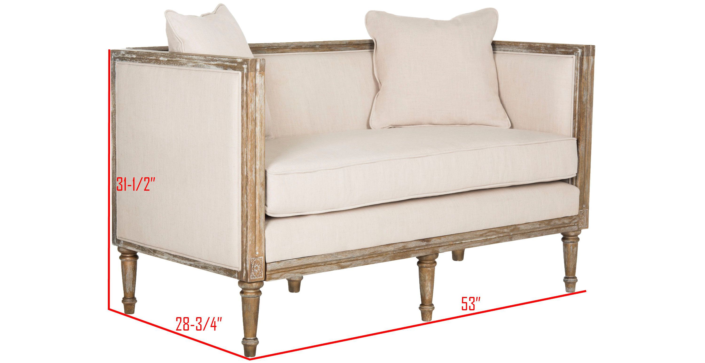 Leandra Rustic Settee