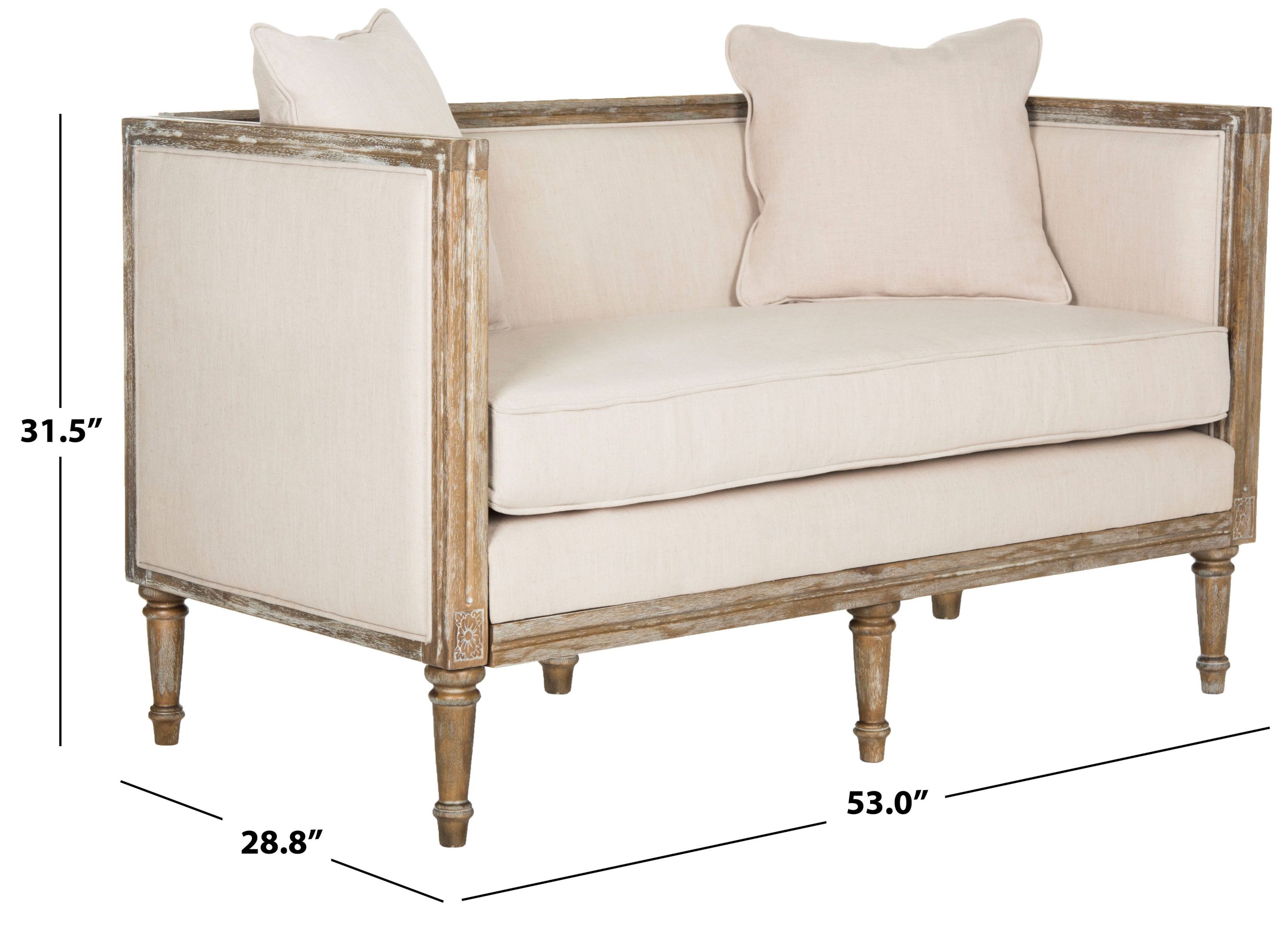 Leandra Rustic Settee