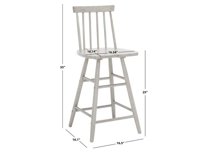 May Wood Counter Stool