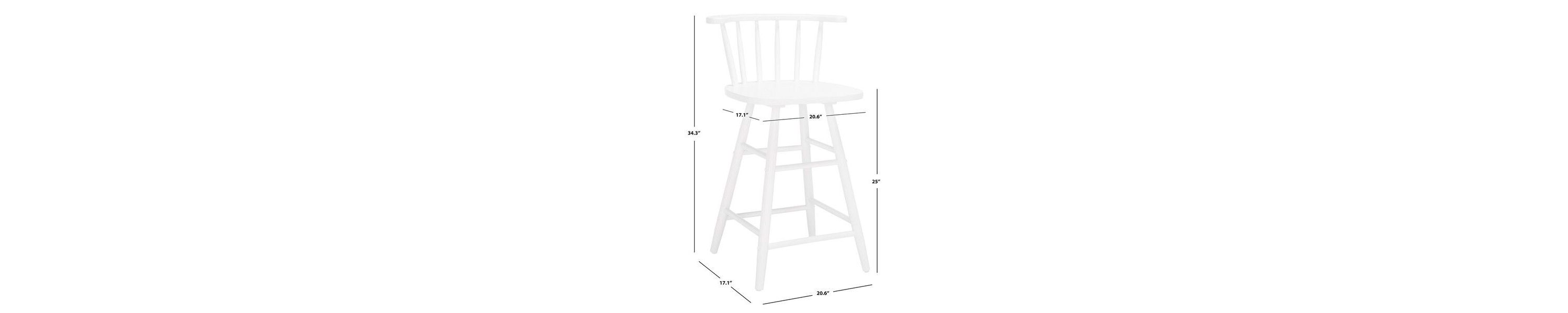 Jay Wood Counter Stool