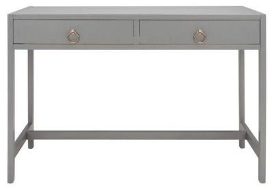 Safavieh Esther 2 Drawer Desk, Grey