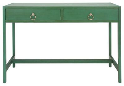 Safavieh Esther 2 Drawer Desk, Turquoise